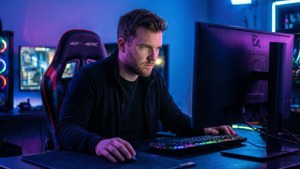 Neon Gamers Setup