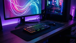 Neon Gaming Rig