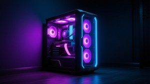 Neon Gaming Rig