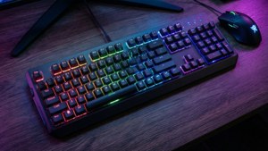 Neon Gaming Setup