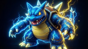 Neon Garchomp Glow