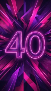 Neon Geometric 40