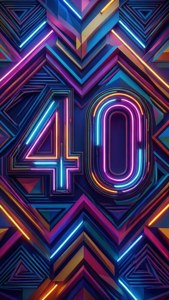 Neon Geometry 40