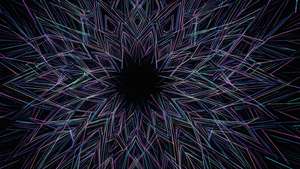 Neon Geometry OLED