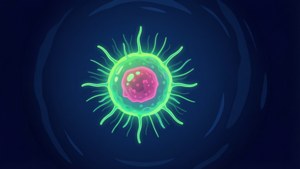 Neon Germ in Void