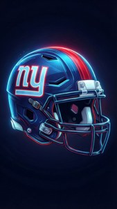 Neon Giants Helmet