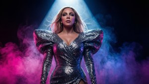 Neon Glamour Gaga