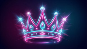 Neon Glow Crown