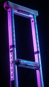 Neon Glow Crutch