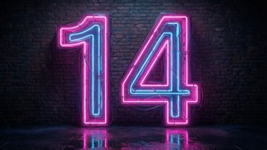 Neon Glow Fourteen