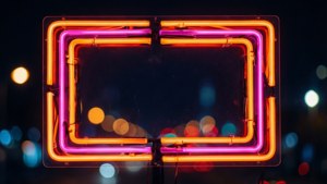 Neon Glow Frame