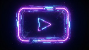 Neon Glow Frame