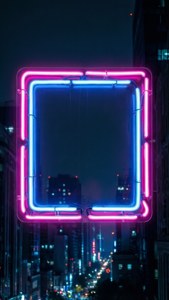 Neon Glow Frame