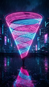 Neon Glow Funnel