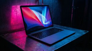 Neon Glow MacBook
