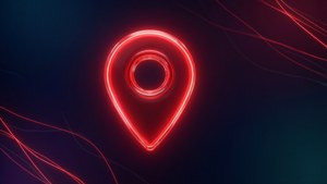 Neon Glow Pin