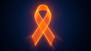Neon Glow Ribbon Dark