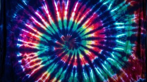 Neon Glow Tie Dye