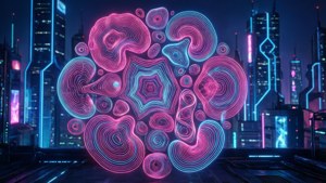 Neon Glowing Patterns