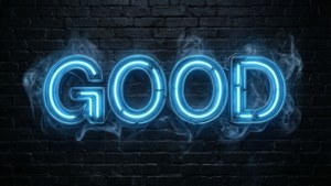 Neon Good Sign