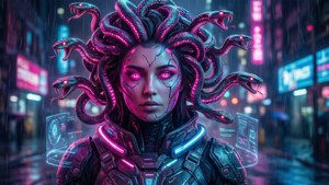 Neon Gorgon