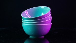Neon Gradient Bowls