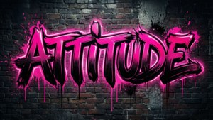 Neon Graffiti Attitude