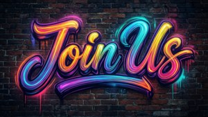Neon Graffiti Call