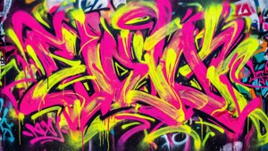 Neon Graffiti Chaos