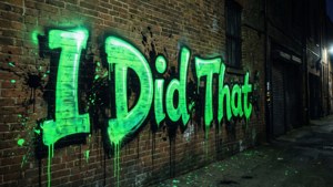 Neon Graffiti Wall