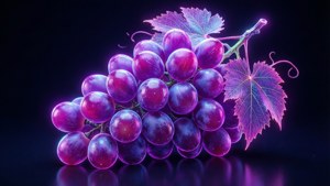 Neon Grape Glow