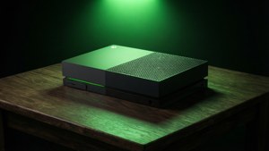 Neon Green Console Glow