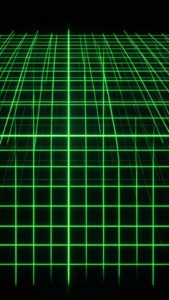 Neon Green Grid