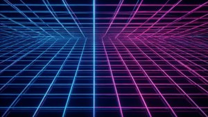 Neon Grid Glow