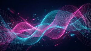 Neon Grid Header