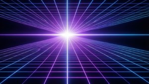 Neon Grid Infinity
