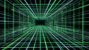 Neon Grid Infinity