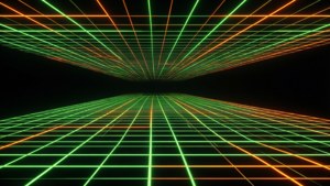 Neon Grid Infinity