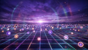 Neon Grid Twilight