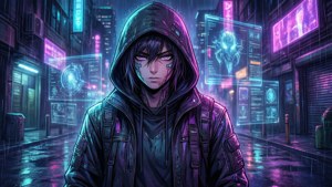 Neon Hacker