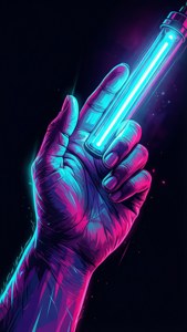 Neon Hand Glow