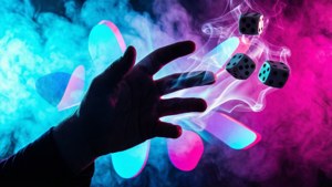 Neon Hand Throw