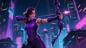 Neon Hawkeye City