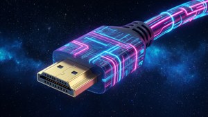 Neon HDMI in Space