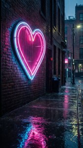 Neon Heart Alley