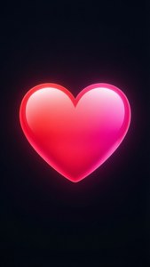 Neon Heart Glow