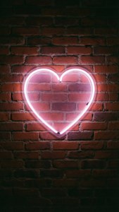 Neon Heart Sign