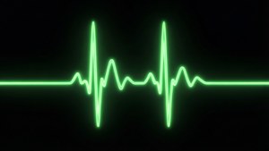 Neon Heartbeat Line