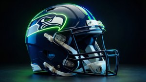 Neon Helmet Glow