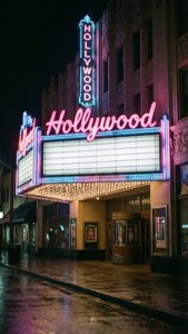 Neon Hollywood Marquee
